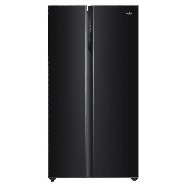 Haier 630 Litres Frost Free Side by Side Refrigerator with Magic Cooling Technology (HRS-682KG, Black Glass)_1