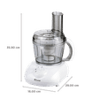 HAFELE Klara Highline 1000 Watt 1 Jar Stand Mixer (Beater Function, Gothic Grey)_3