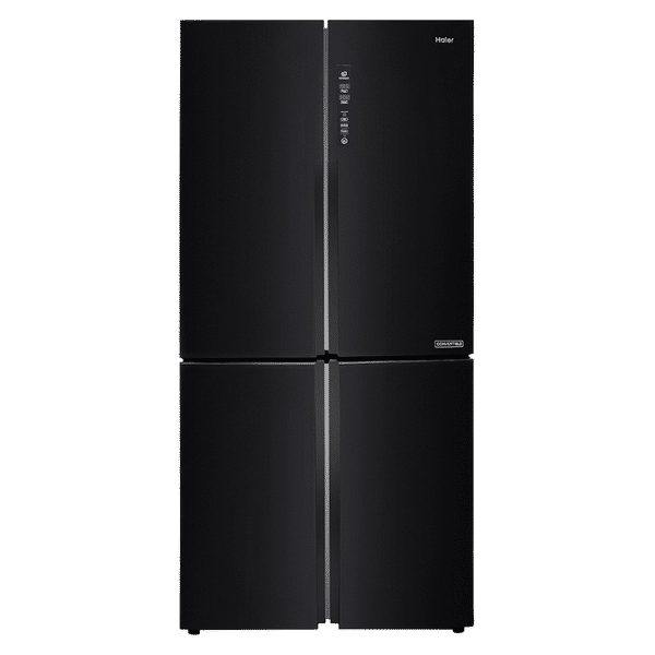 Haier 531 Litres Frost Free French Door Refrigerator with Deo Fresh Technology (HRB-550KS, Black Steel)_1