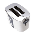 BLACK+DECKER ET122 800W 2 Slice Pop-Up Toaster with Removable Crumb Tray (White)_4