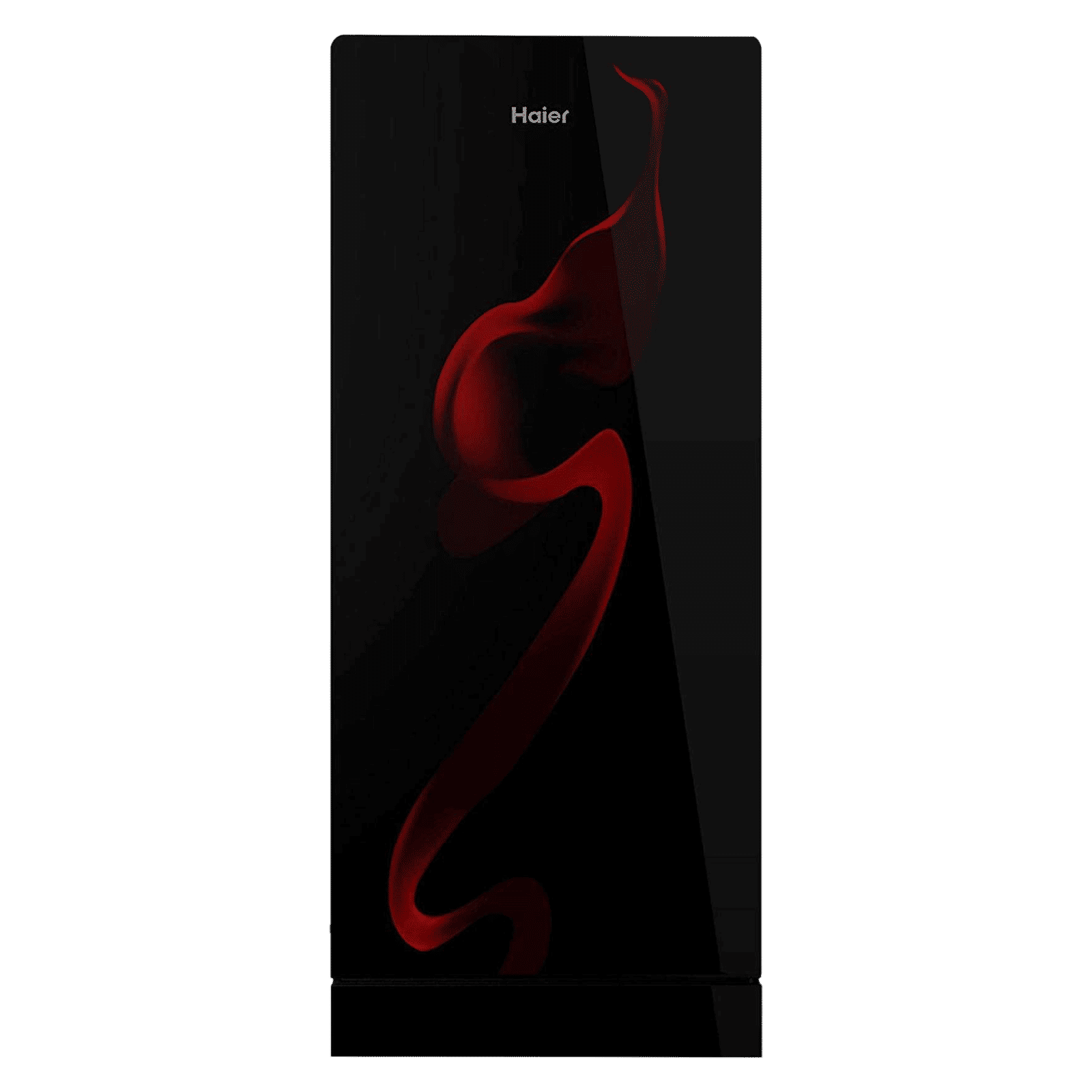 Haier 190 Litres 3 Star Direct Cool Single Door Refrigerator with Anti Fungal Gasket (HRD-2103PSG-P, Black Spiral Glass)