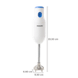 PHILIPS Daily Collection 250 Watt Hand Blender with 2 Attachments (Safety Carry Lock, Blue & White)_3