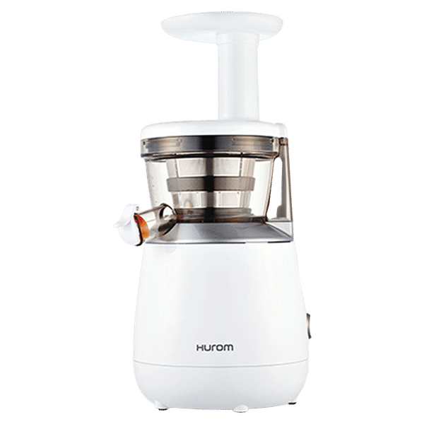 Hurom HP Series 150 Watt Cold Press Slow Juicer (43 RPM, Double-Edged Auger, White)_1