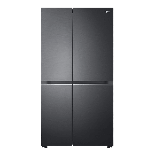LG 694 Litres Frost Free Side by Side Refrigerator with Door Cooling Plus Technology (GC-B257SQUV.AMCQEB, Matte Black)_1