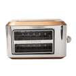 HADEN Boston Pyramid 980W 2 Slice Pop-Up Toaster with Removable Crumb Tray (Copper)_4