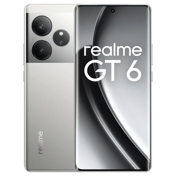 realme GT 6 5G (12GB RAM, 256GB, Fluid Silver)_1