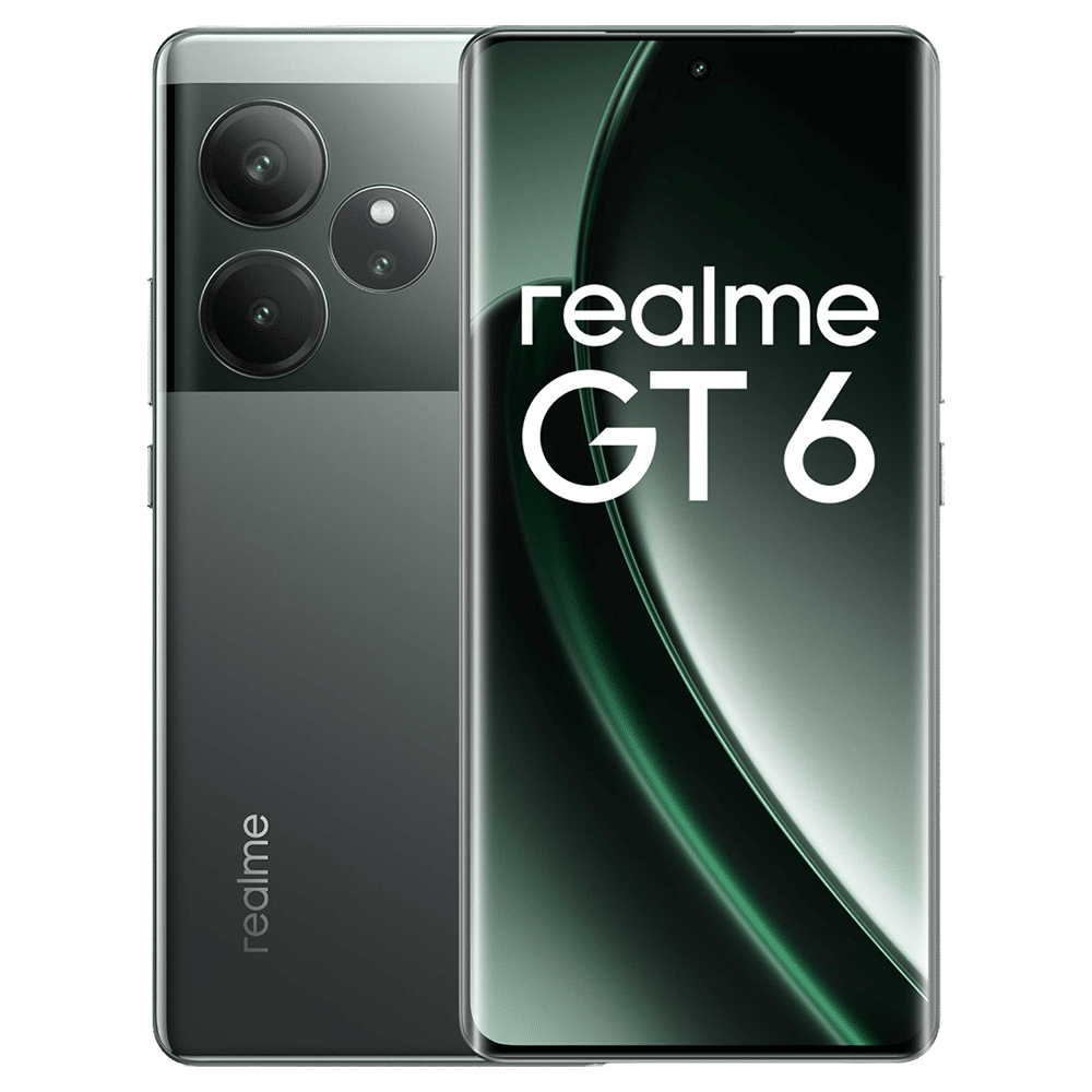 realme GT 6 5G (12GB RAM, 256GB, Razor Green)