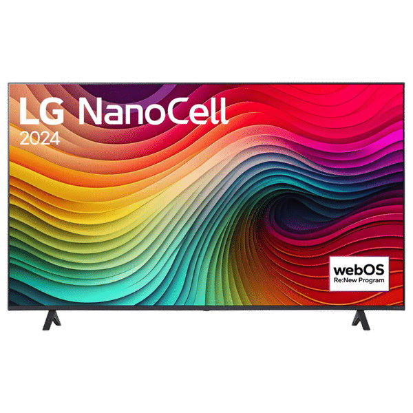 LG NANO80 Nano Cell 139.7 cm (55 inch) 4K Ultra HD LED WebOS TV with AI Customization (2024 model)_1