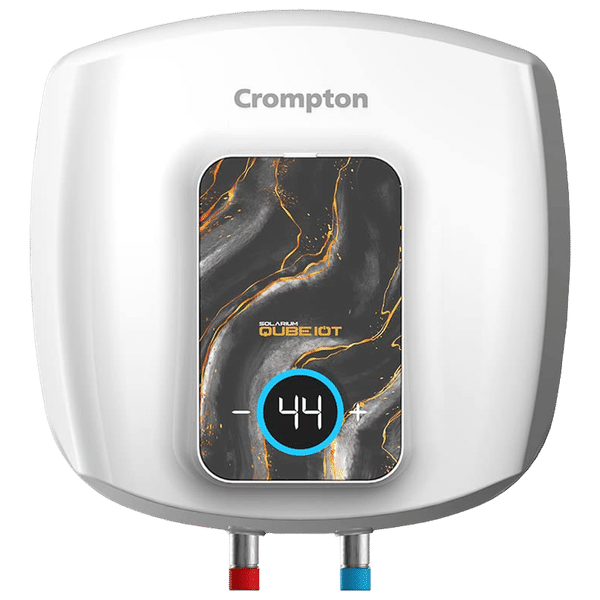 Crompton Solarium Qube IoT 25 Litre 5 Star Vertical Smart Geyser with Alexa & Google Assistant Compatibility (White)_1
