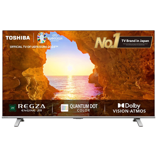 TOSHIBA C450 126 cm (50 inch) 4K Ultra HD QLED VIDAA TV with Dolby Vision and Dolby Atmos_1