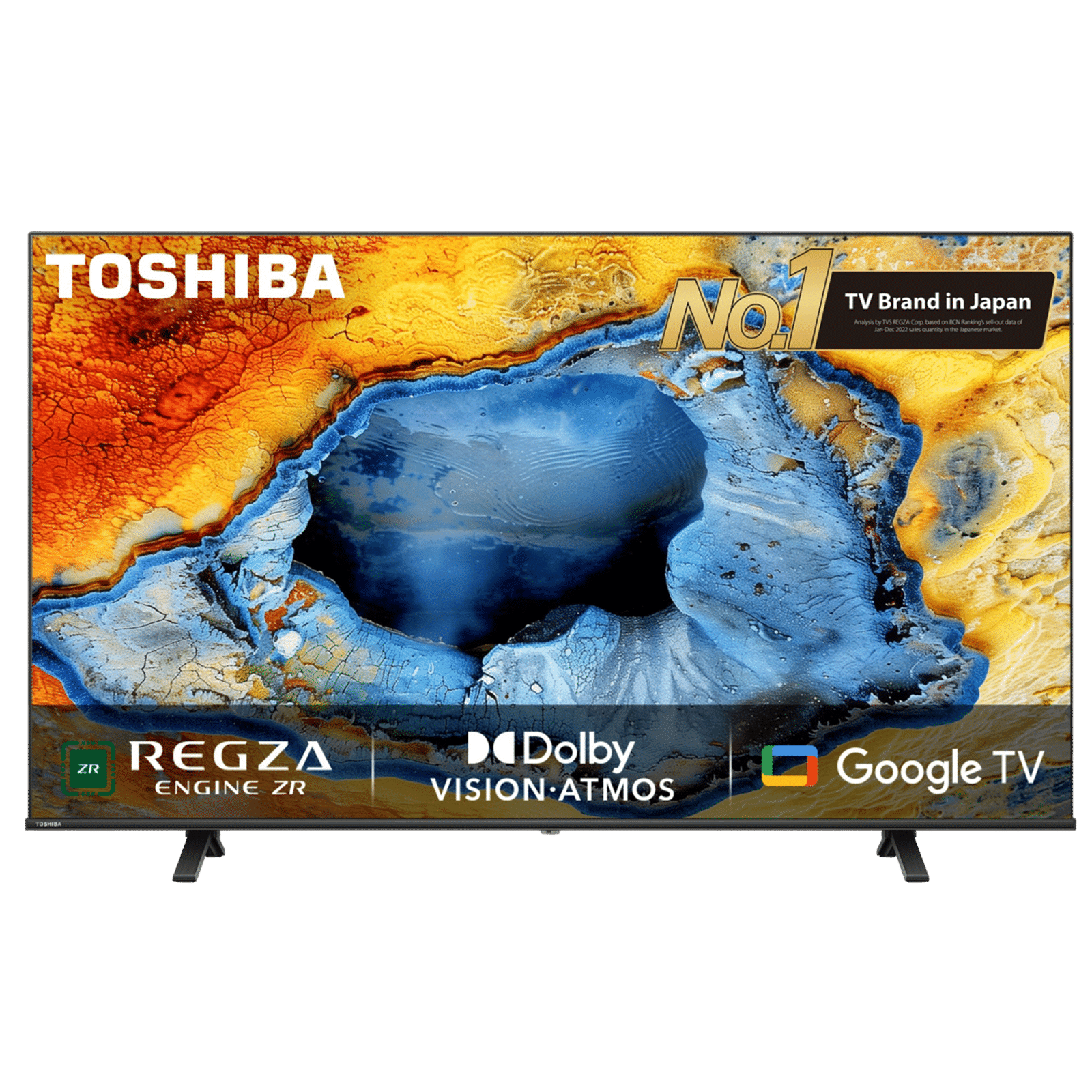 TOSHIBA C350NP 139 cm (55 inch) 4K Ultra HD LED Google TV with Regza Engine 4K(2024 model)