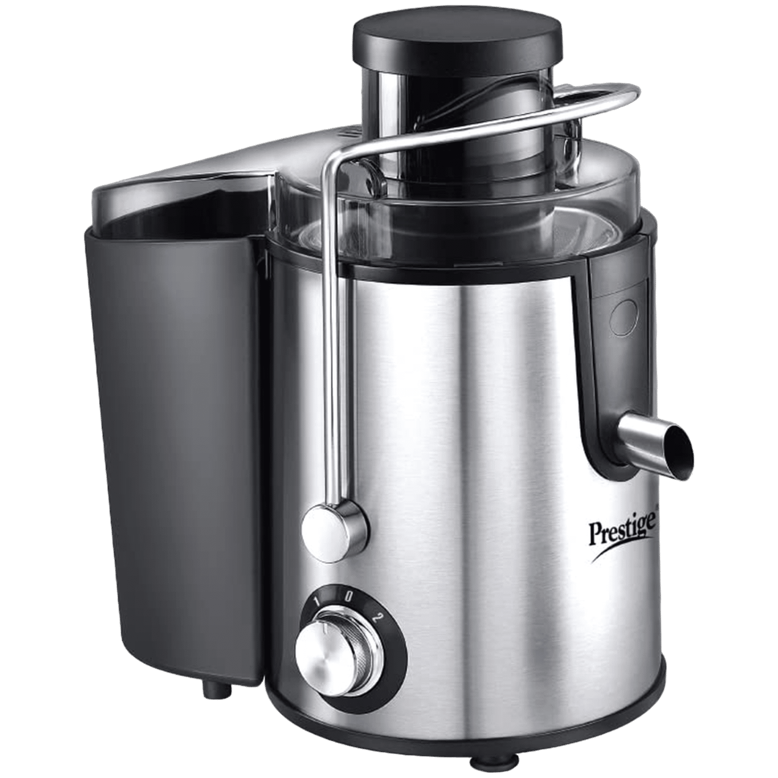 Prestige 41110 500 Watt Centrifugal Juicer (Pulp Control, Black)