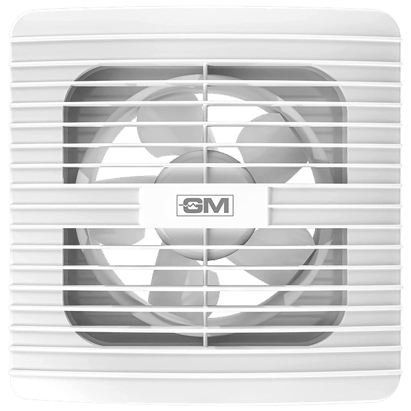 GM Fresho 100mm Exhaust Fan (Water Resistant, White)_1