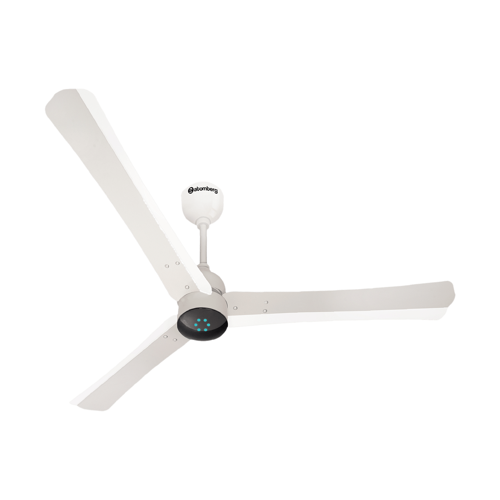 atomberg Renesa Smart+ 5 Star 1200mm 3 Blade BLDC Motor Smart Ceiling Fan with Remote (Alexa & Google Assistant, Pearl White)