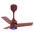 atomberg Renesa 5 Star 600mm 3 Blade BLDC Motor Ceiling Fan with Remote (LED Speed Indicator, Matt Brown)_1