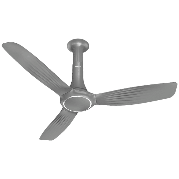 HAVELLS Inox 5 Star 1200mm 3 Blade BLDC Motor Ceiling Fan with Remote (Inverter Technology, Slate)_1
