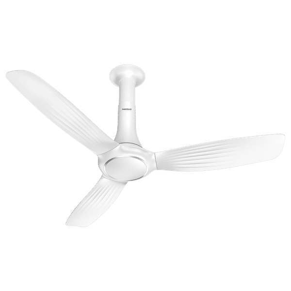 HAVELLS Inox 5 Star 1200mm 3 Blade BLDC Motor Ceiling Fan with Remote (Dust Resistant, Pearl White)_1