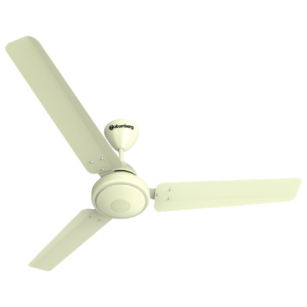 atomberg Efficio 5 Star 1200mm 3 Blade BLDC Motor Ceiling Fan with Remote (LED Indicator, Ivory)_1