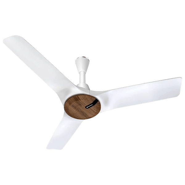 HAVELLS Stealth Neo 5 Star 1200mm 3 Blade BLDC Motor Ceiling Fan with Remote (Eco Active Technology, Wood Pearl White)_1