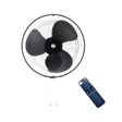 atomberg Renesa 5 Star 400mm 3 Blade BLDC Motor Wall Mounted Fans with Remote (Smooth Oscillation, Midnight Black)_3