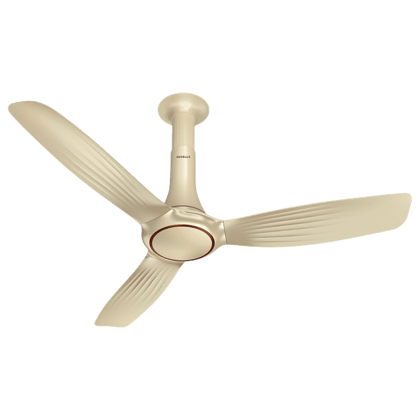 HAVELLS Inox 5 Star 1200mm 3 Blade BLDC Motor Ceiling Fan with Remote (Inverter Technology, Gold Mist Cola)_1