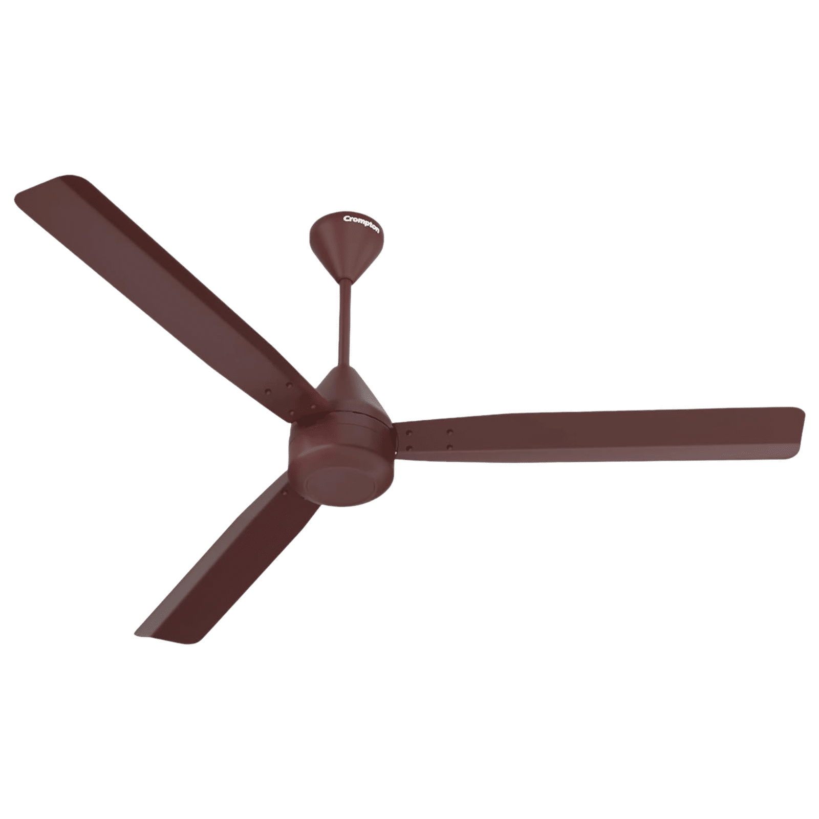 Crompton Energion Cromair 5 Star 1200mm 3 Blade BLDC Motor Ceiling Fan with Remote (Double Ball Bearing, Coffee Brown)