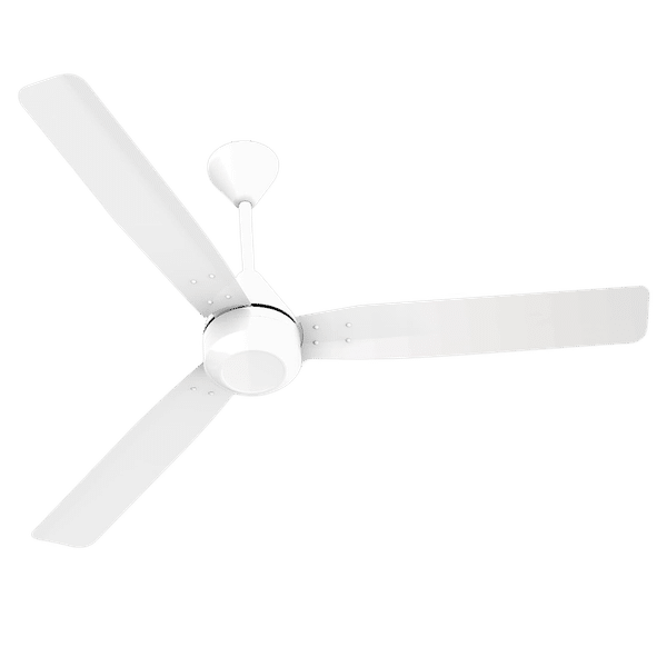 Crompton Energion Cromair 5 Star 1200mm 3 Blade BLDC Motor Ceiling Fan with Remote (Double Ball Bearing, Opal White)_1