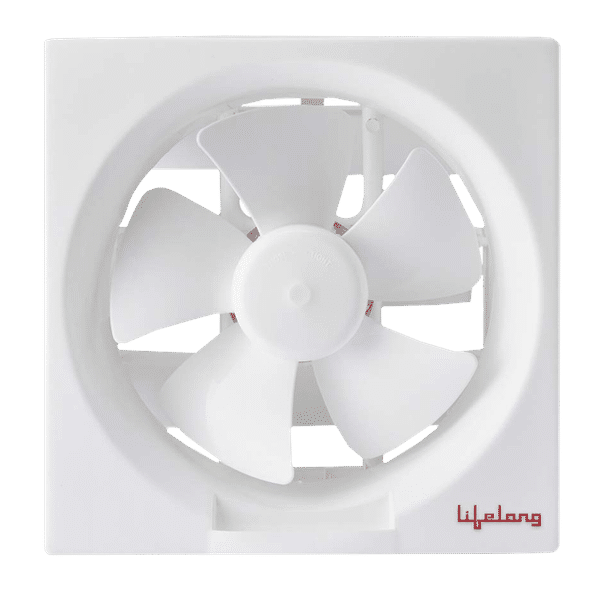 Lifelong Venti 6 Inch 200mm Exhaust Fan (Dust Protection, White)_1
