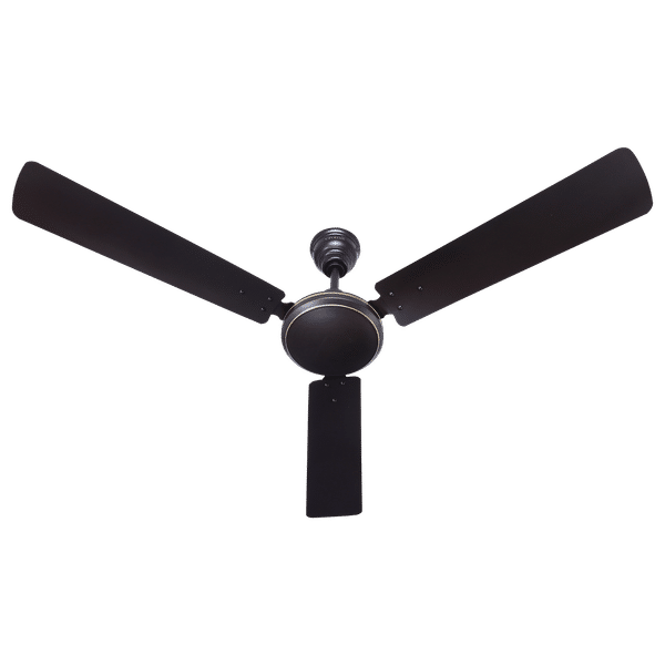 Croma ECO 2 1200mm 3 Blade Copper Motor Ceiling Fan (Energy Efficient, Dark Coffee)_1