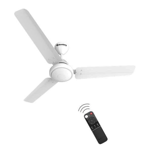 atomberg Efficio 5 Star 1200mm 3 Blade BLDC Motor Ceiling Fan with Remote (LED Indicator, White)_1
