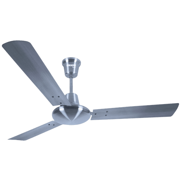 LUMINOUS Enchante 1200mm 3 Blade High Speed Ceiling Fan (Electroplated Finish, Antique Nickel)_1