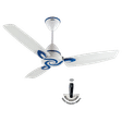 USHA Lambda 5 Star 1200mm 3 Blade BLDC Motor Ceiling Fan with Remote (Dust & Oil Resistant, White)_1