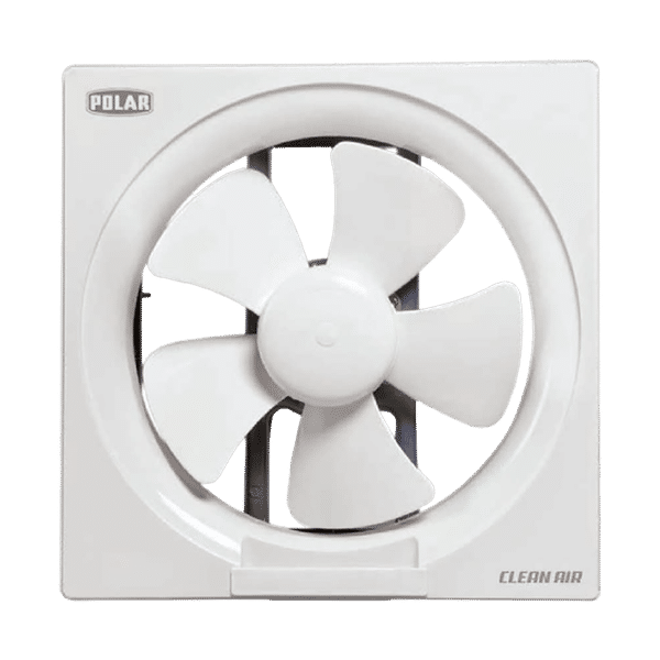 POLAR Clean Air Passion 200mm Exhaust Fan (Noiseless Operation, White)_1