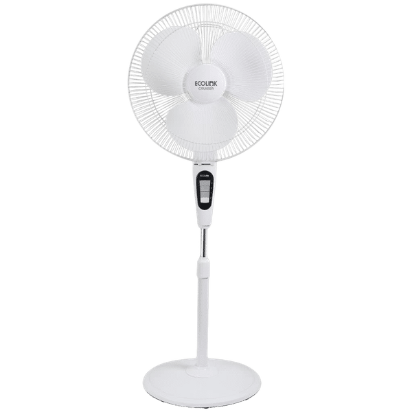 PHILIPS EcoLink Cruiser 400mm 3 Blade High Speed Pedestal Fan (Thermal Overload Protection, White)_1