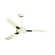 zunpulse Shimmer 1200mm 3 Blade High Grade Copper Ceiling Fan (Noiseless Operation, Ivory)_1