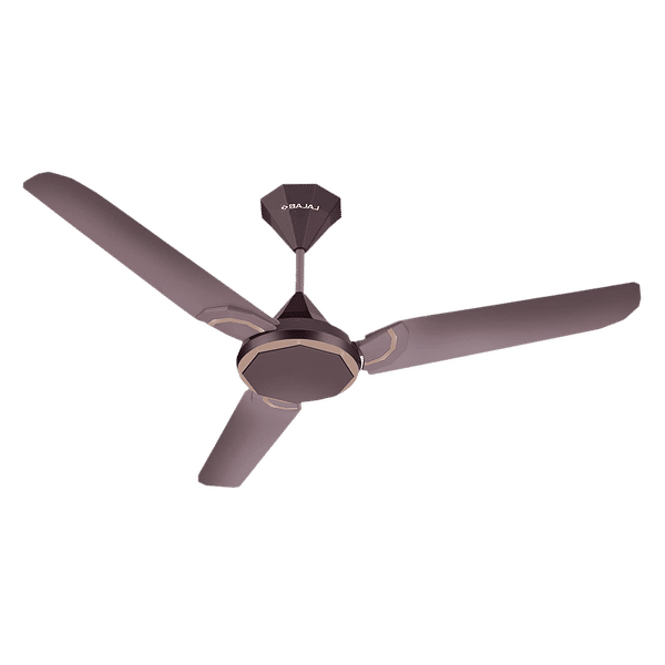 BAJAJ Junet EE 1 Star 1200mm 3 Blade Anti Bacterial Ceiling Fan (Dual Tone Finish, Walnut & Rustic Copper)_1