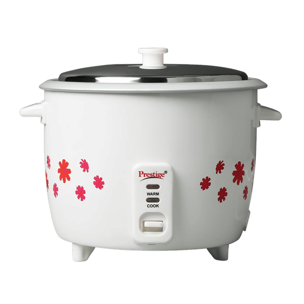 Prestige Delight PRWO 1.8 Litre Electric Rice Cooker with Keep Warm Function (White)_1