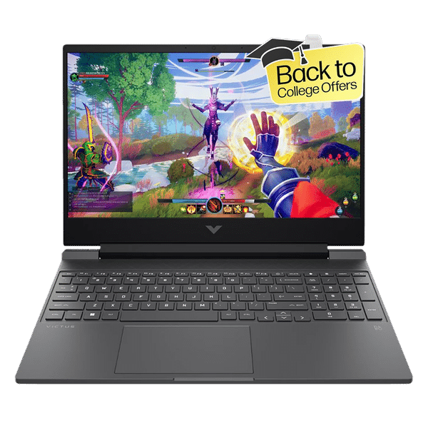 HP Victus Intel Core i7 12th Gen Gaming Laptop (16GB, 1TB SSD, Windows 11 Home, 4GB Graphics, 15.6 inch 144 Hz Full HD IPS Display, NVIDIA GeForce RTX 3050, MS Office 2021, Mica Silver, 2.29 KG)_1