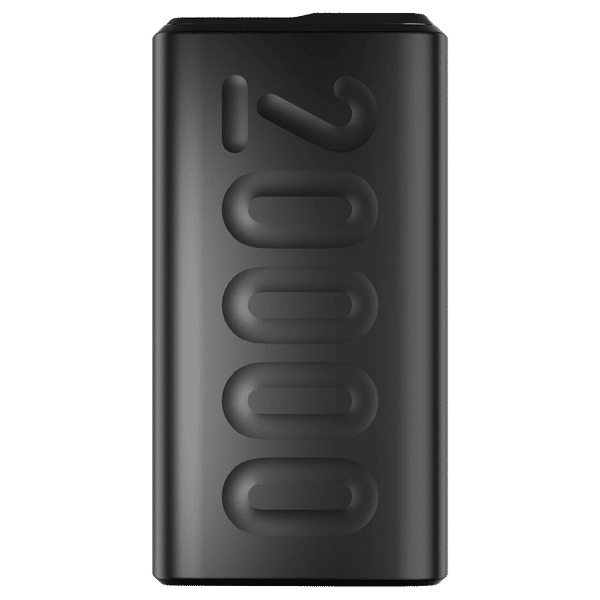 ambrane Stylo 20000 mAh 20W Fast Charging Power Bank (2 USB & 1 Type C, 12 Layers of Advanced Chipset Protection, Quick Charge 3.0, Black)_1