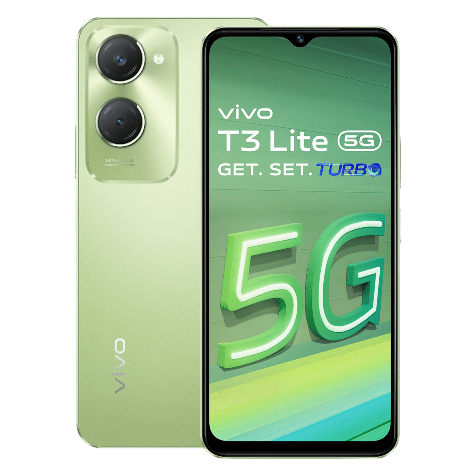 vivo T3 Lite 5G (4GB RAM, 128GB, Vibrant Green)