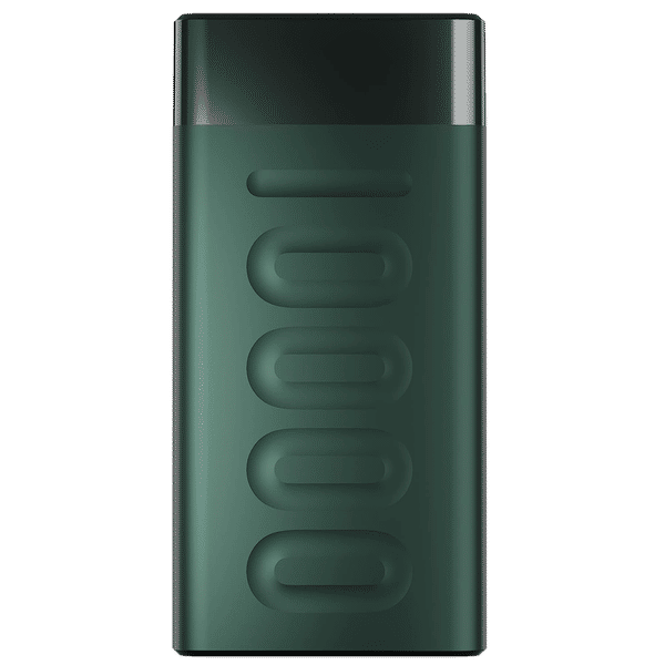 ambrane Stylo 10000 mAh 22.5W Fast Charging Power Bank (1 USB & 1 Type C Ports, Quick Charge 3.0, Green)_1