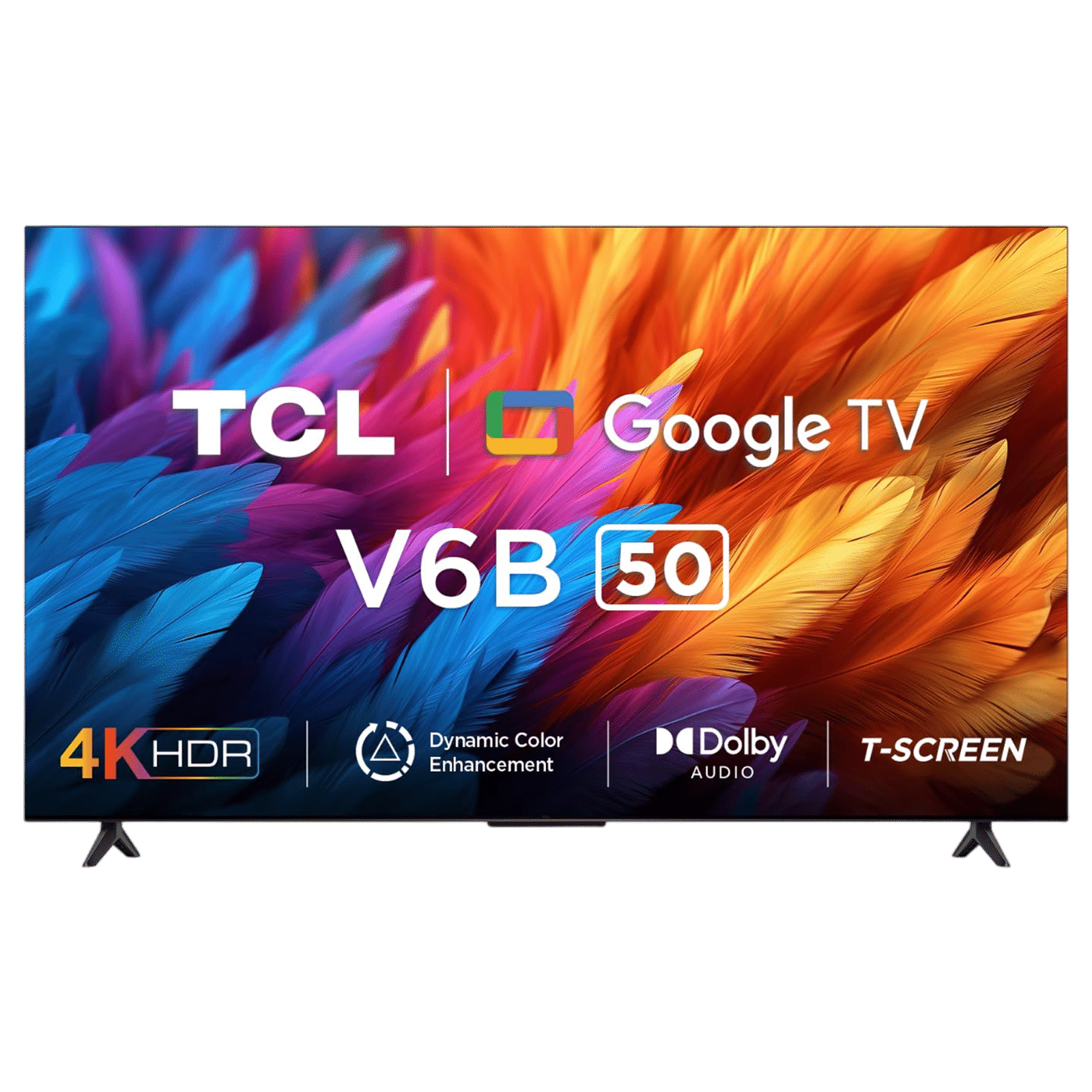 TCL V6B 127 cm (50 inch) 4K Ultra HD LED Google TV with Dolby Audio( 2024 Model)