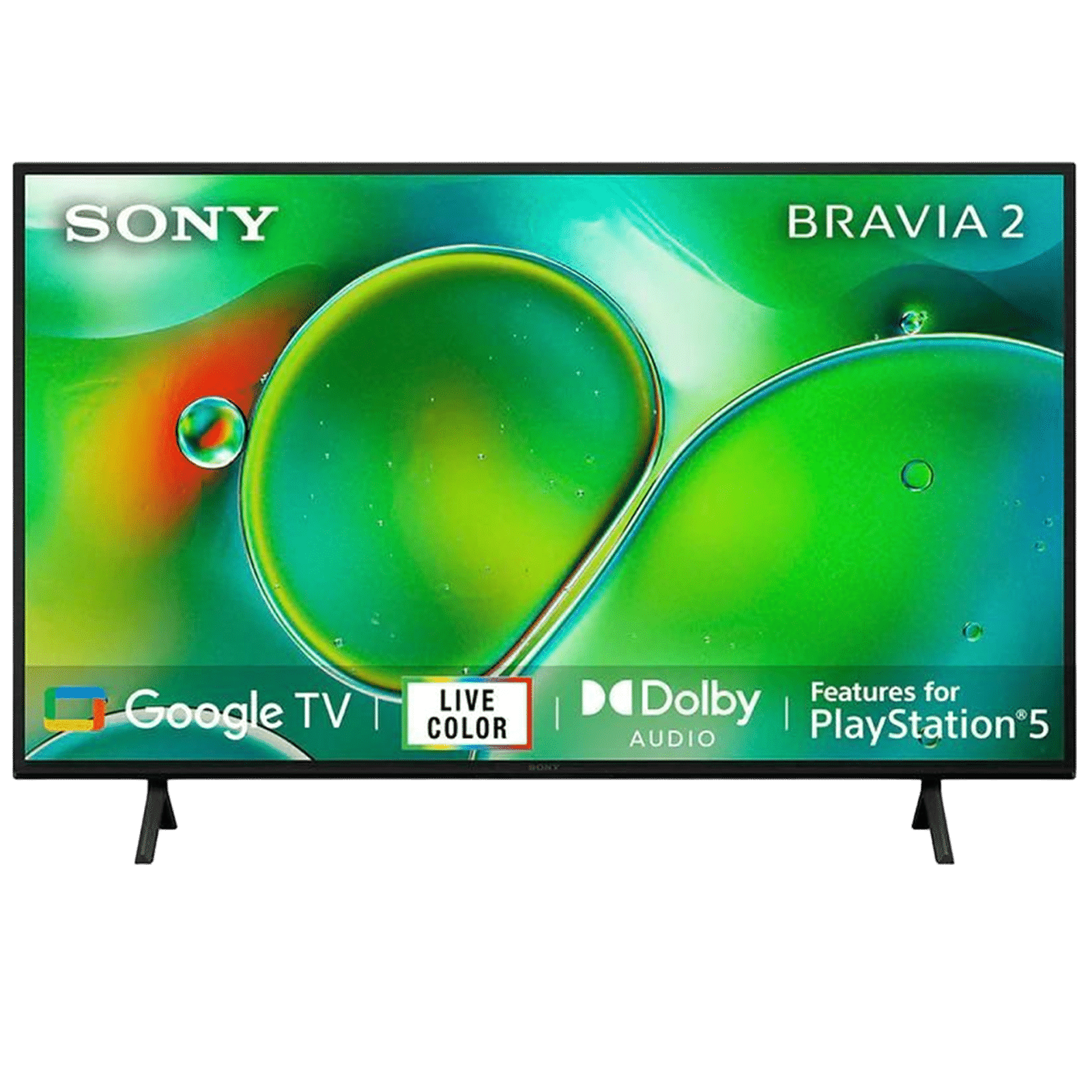 SONY Bravia 2 109 cm (43 inch) 4K Ultra HD LED Google TV with Dolby Audio( 2024 Model)