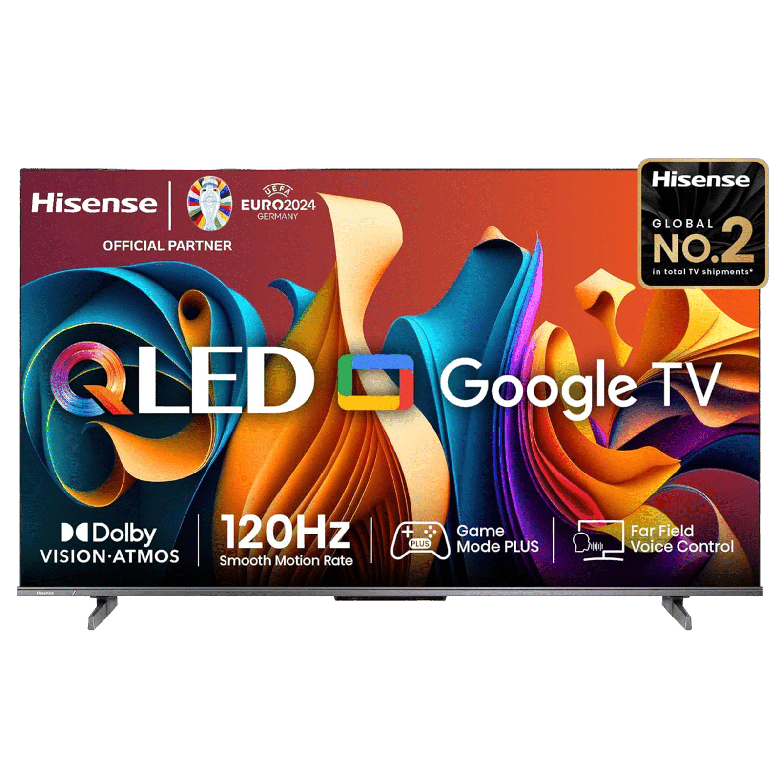 Hisense Q6N 127 cm (50 inch) QLED 4K Ultra HD Google TV with Dolby Vision and Dolby Atmos (2024 model)