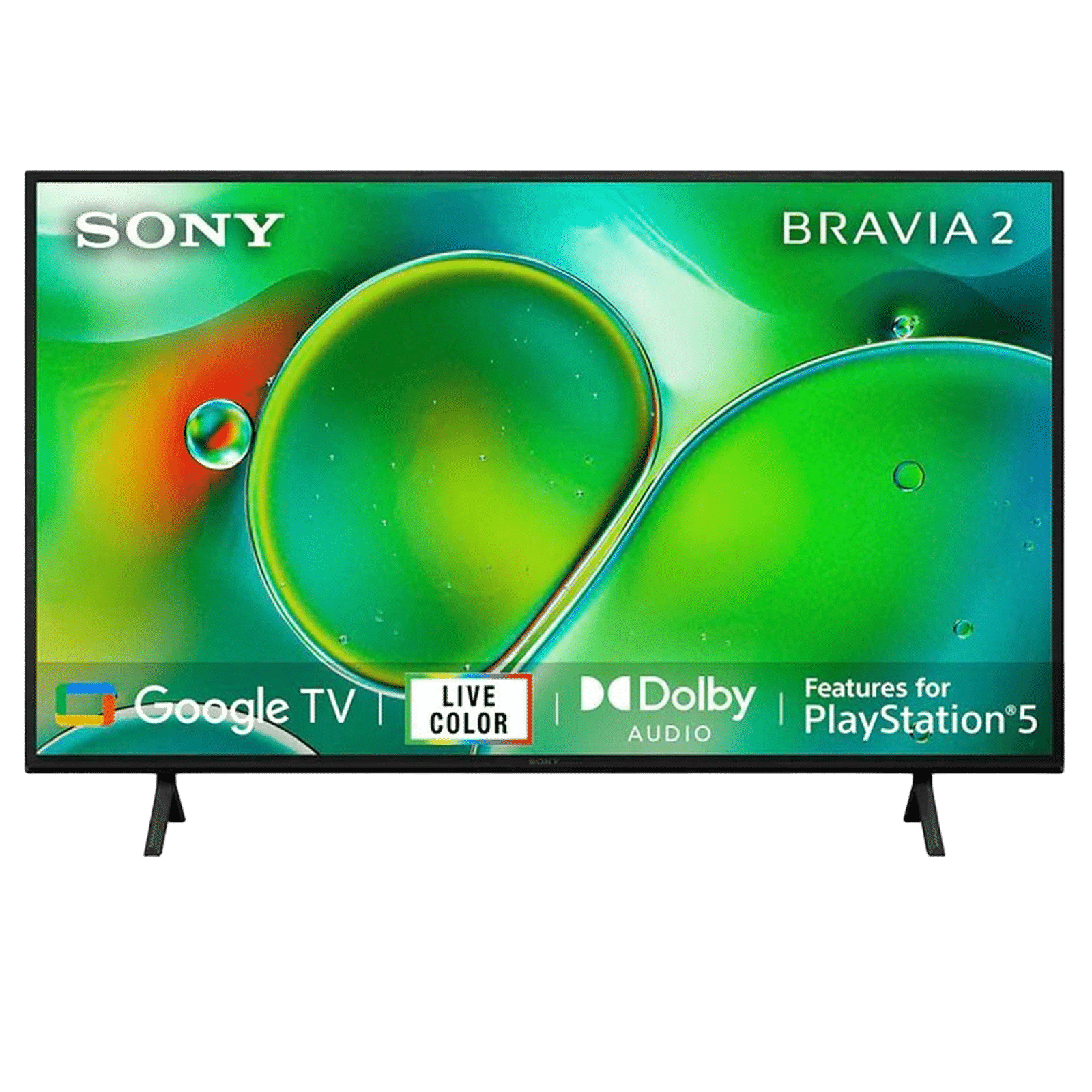 SONY Bravia 2 109 cm (43 inch) 4K Ultra HD LED Google TV with Dolby Audio (2024 Model)