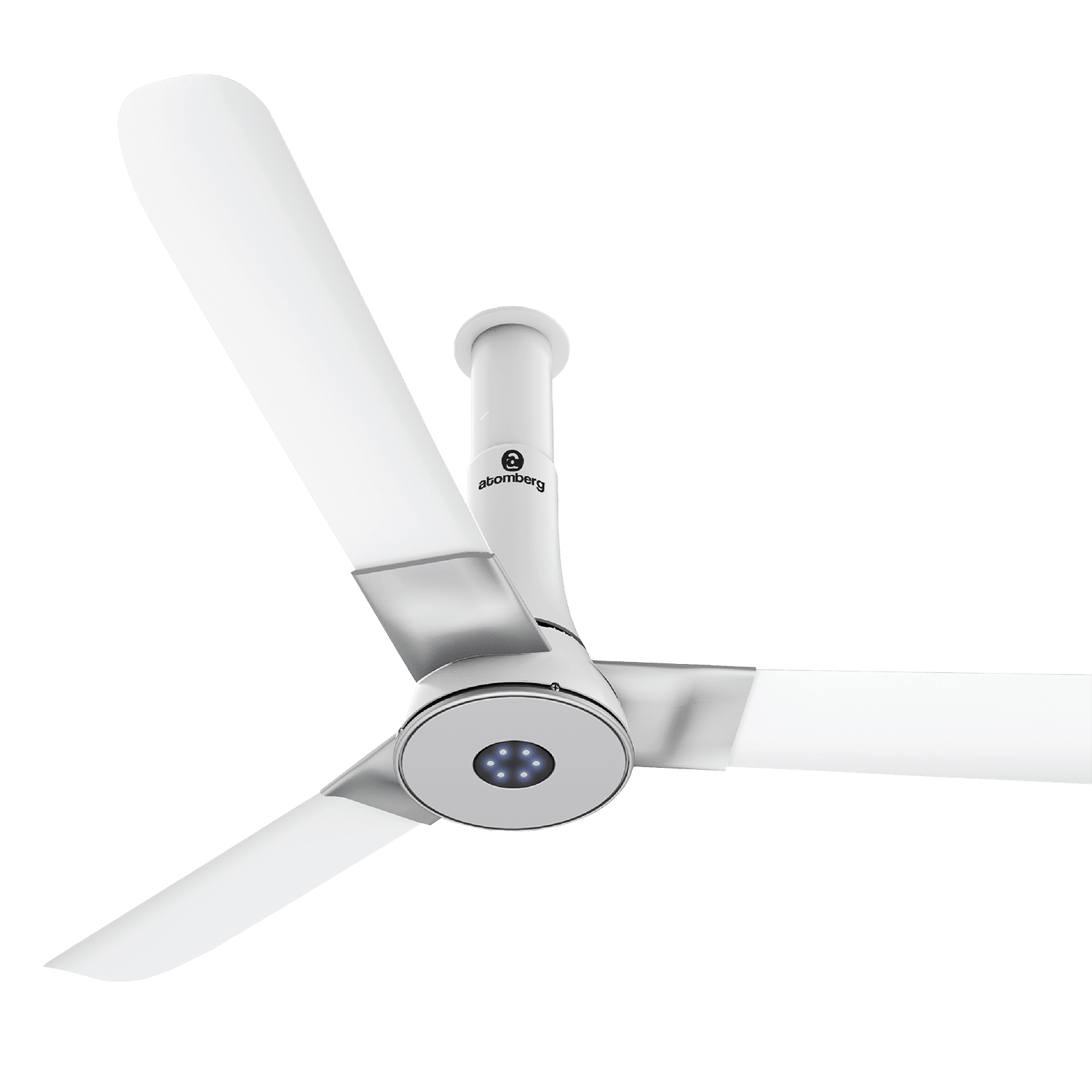 atomberg Studio Plus 1200mm 3 Blade BLDC Motor Ceiling Fan with Remote (LED Indicator, Marble White)