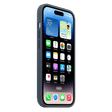 Apple Soft Silicone Back Cover for Apple iPhone 14 Pro Max (MagSafe Charging Support, Storm Blue)_2