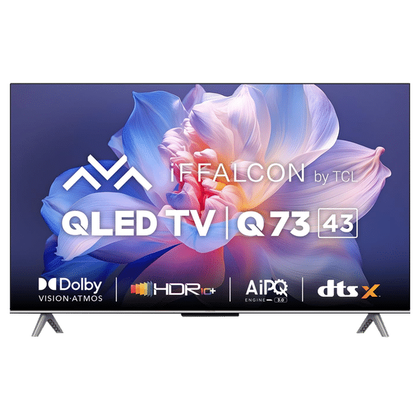 iFFALCON Q73 108 cm (43 inch) 4K Ultra HD QLED Google TV with Dolby Audio (2023 model)_1