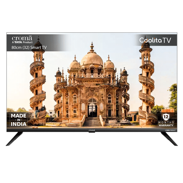 Croma CREL032HCC024601 80 cm (32 inch) HD Ready TV with A plus Grade Panel  _1
