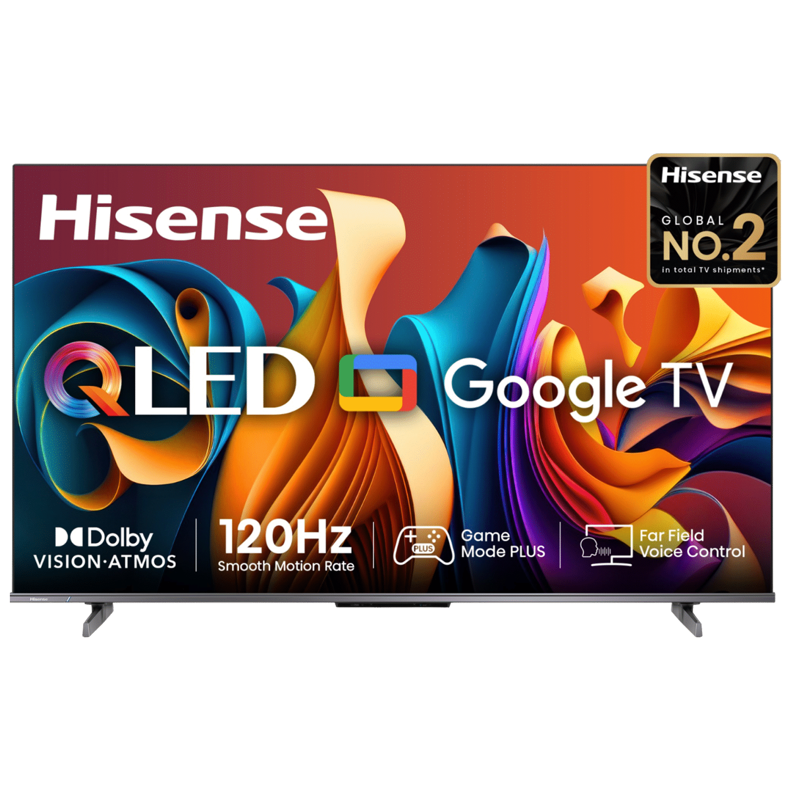 Hisense Q6N 189 cm (75 inch) QLED 4K Ultra HD Google TV with Dolby Vision and Dolby Atmos (2024 model)